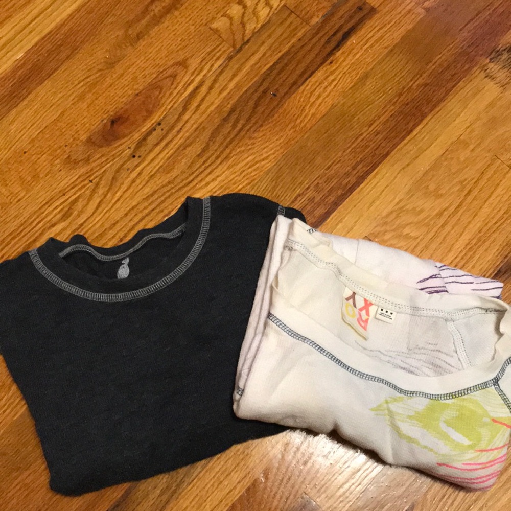Roxy Long Sleeve Shirts Bundle